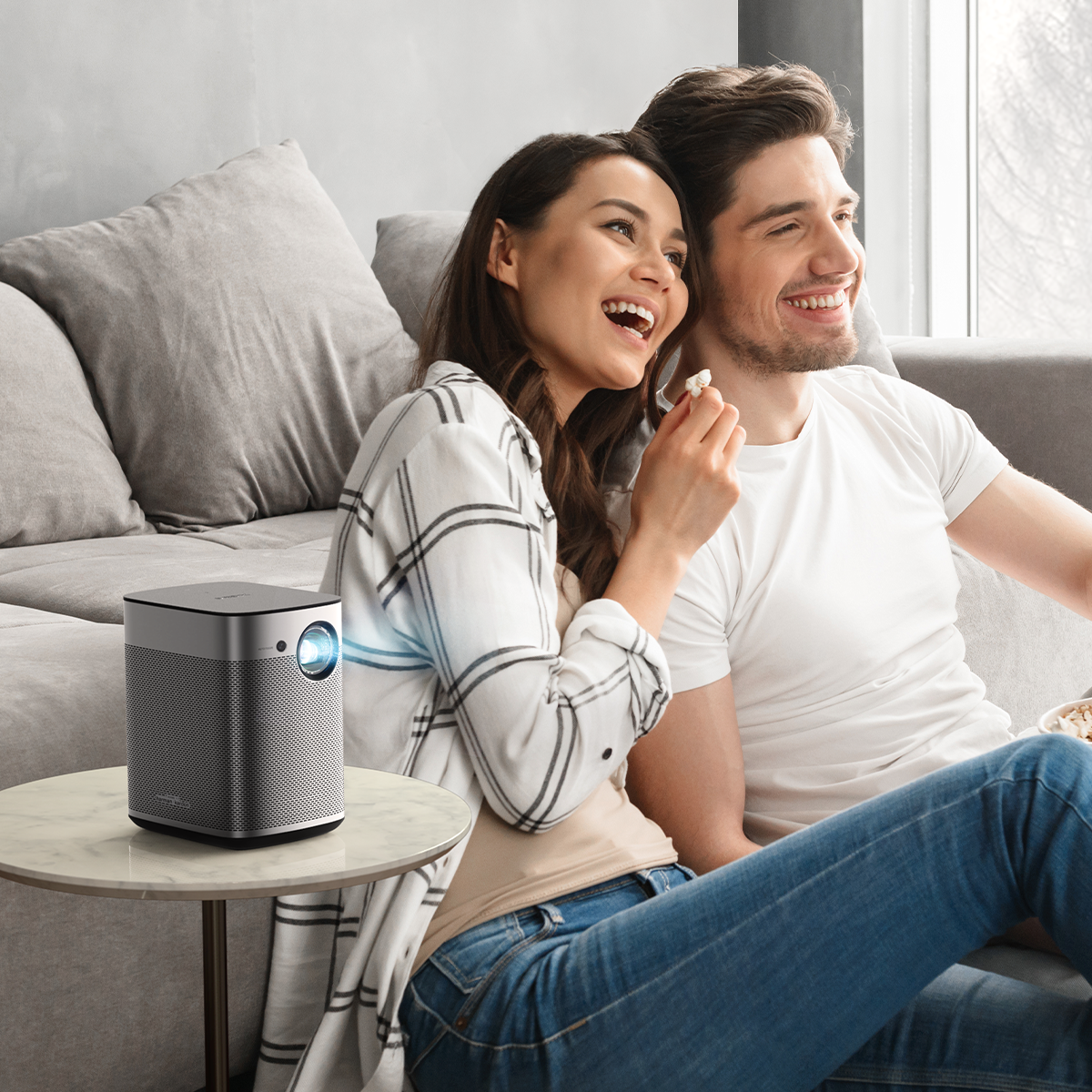 Diffusion de sources multimédias vers votre projecteur XGIMI