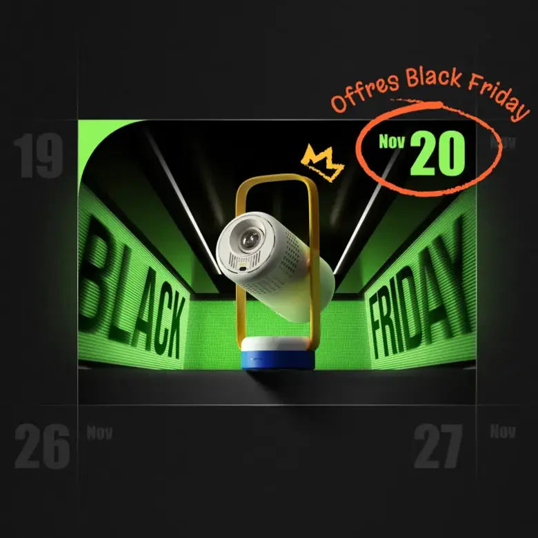 Compte à rebours pour le Black Friday 2025 de XGIMI : participez au concours anticipé !