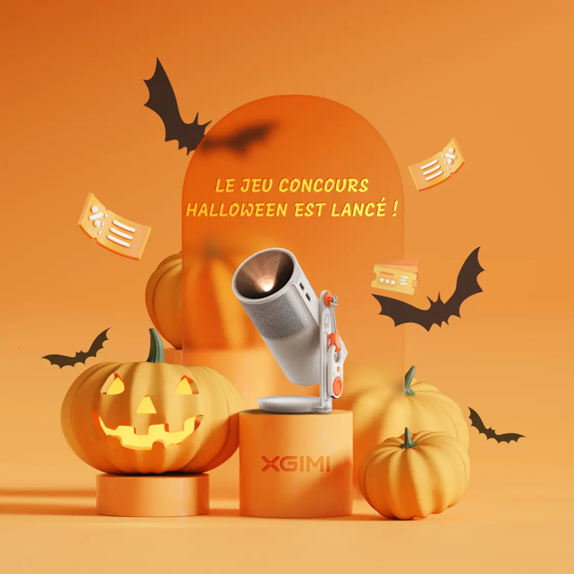 Peut-on utiliser un projecteur vidéo domestique classique comme projecteur de fenêtre pour Halloween ?