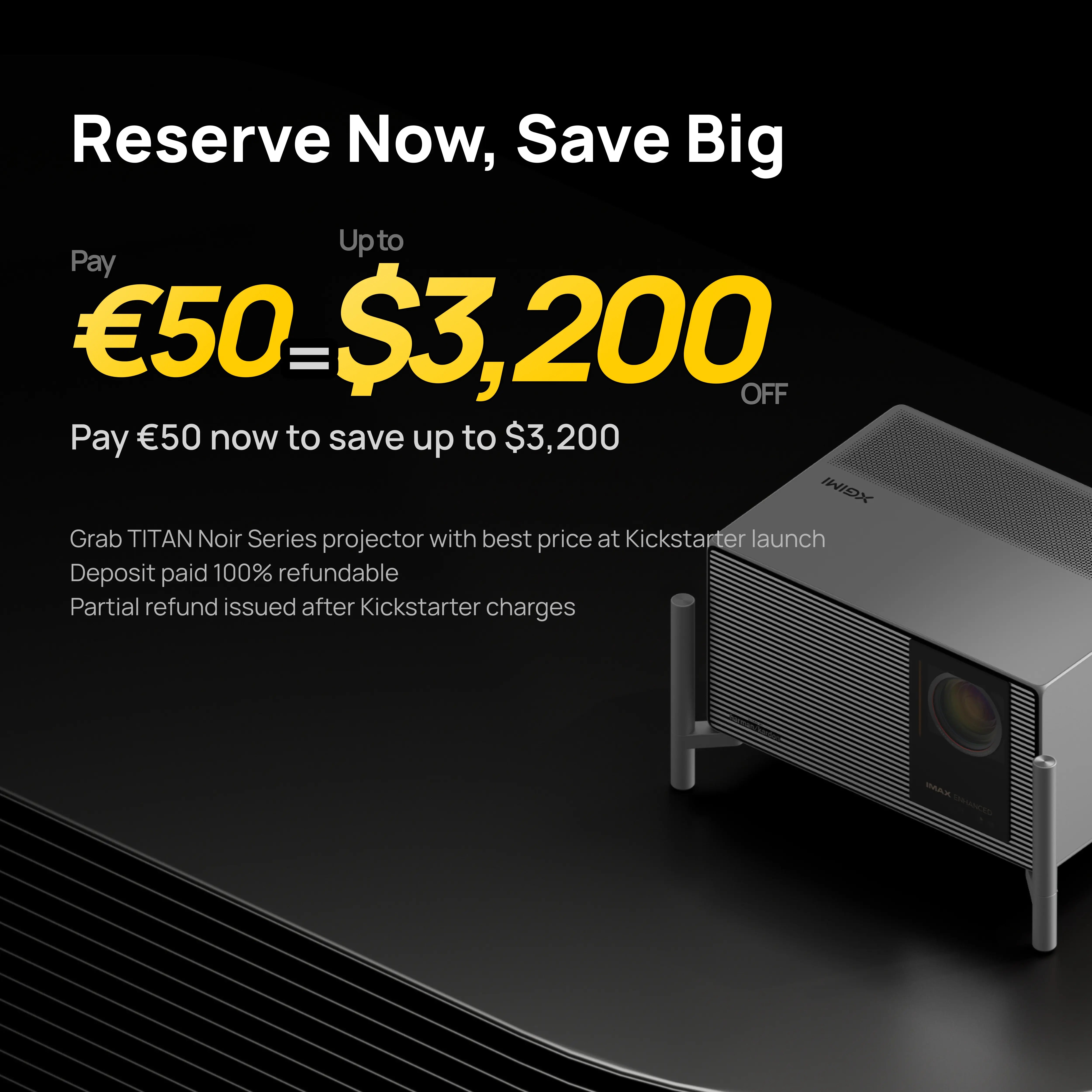 TITAN Noir Series - Deposit Reservation