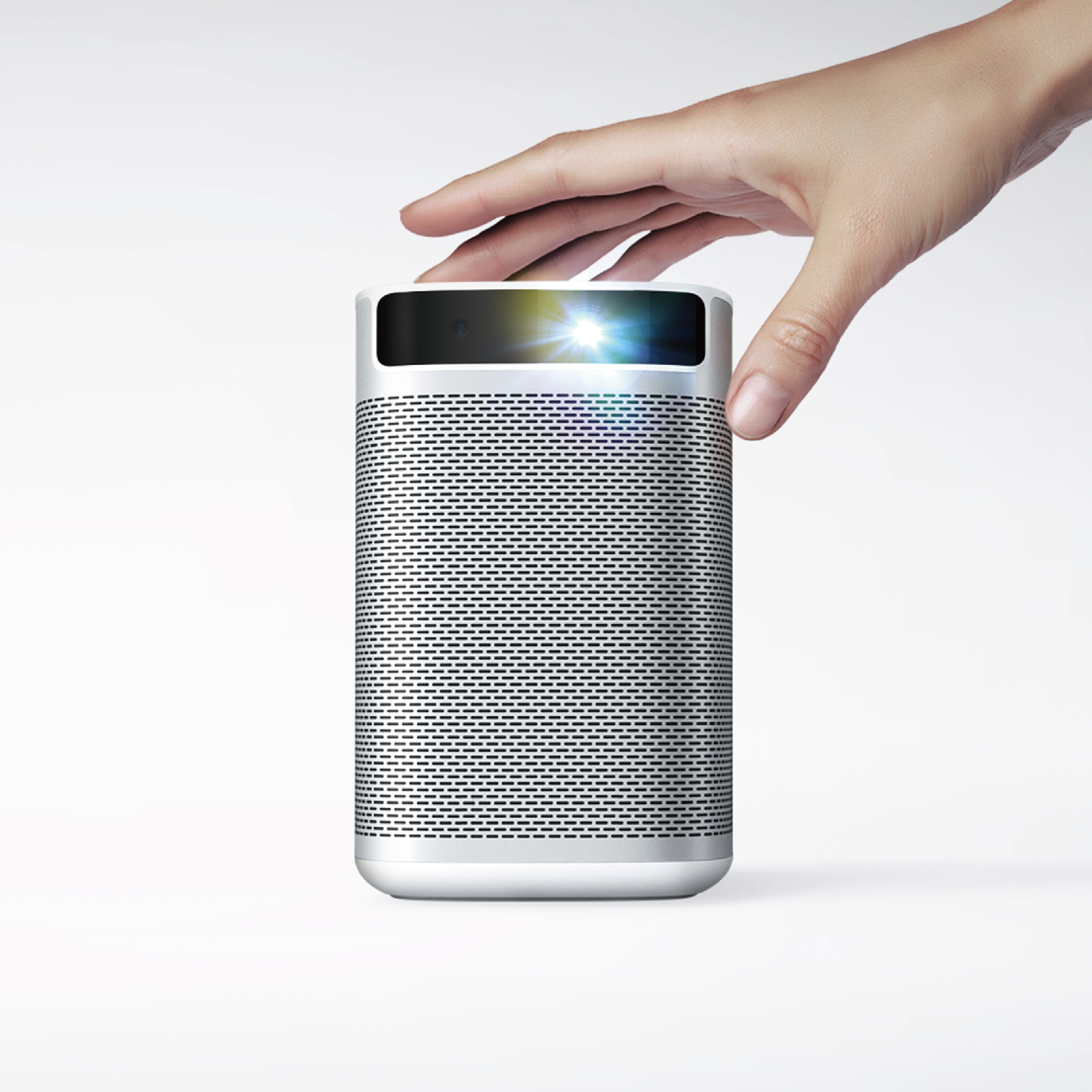 MoGo Pro - pico projecteur 1080p - argenté - avant