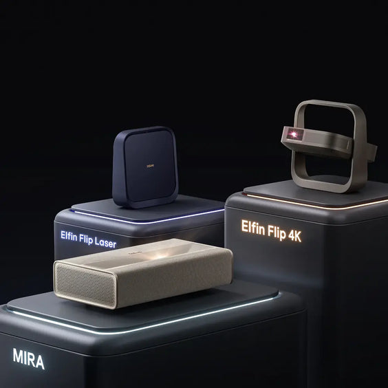 XGIMI dévoile sa gamme de vidéoprojecteurs 2026 : Elfin Flip 4K, Elfin Flip Laser et MIRA