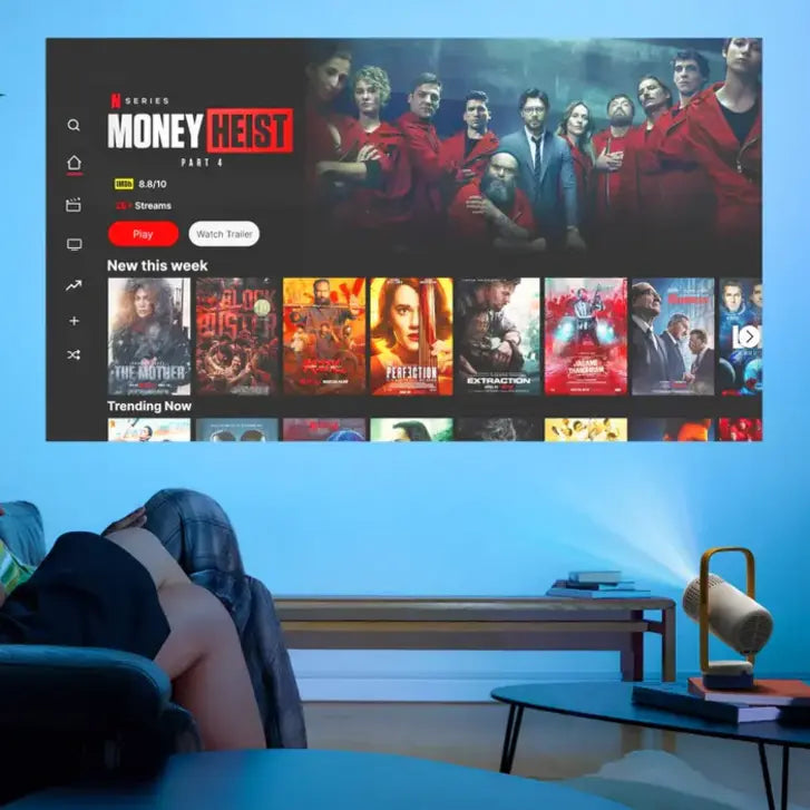 Sur quels projecteurs puis-je regarder Netflix ?