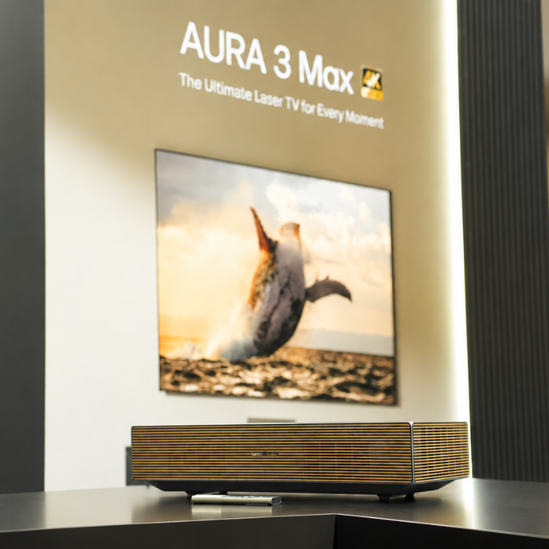 IFA 2026 : découvrez les vidéoprojecteurs Laser TV 4K UST XGIMI AURA 3