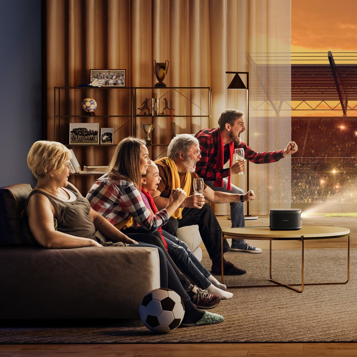 How Smart Projectors Elevate Your FIFA World Cup Nights