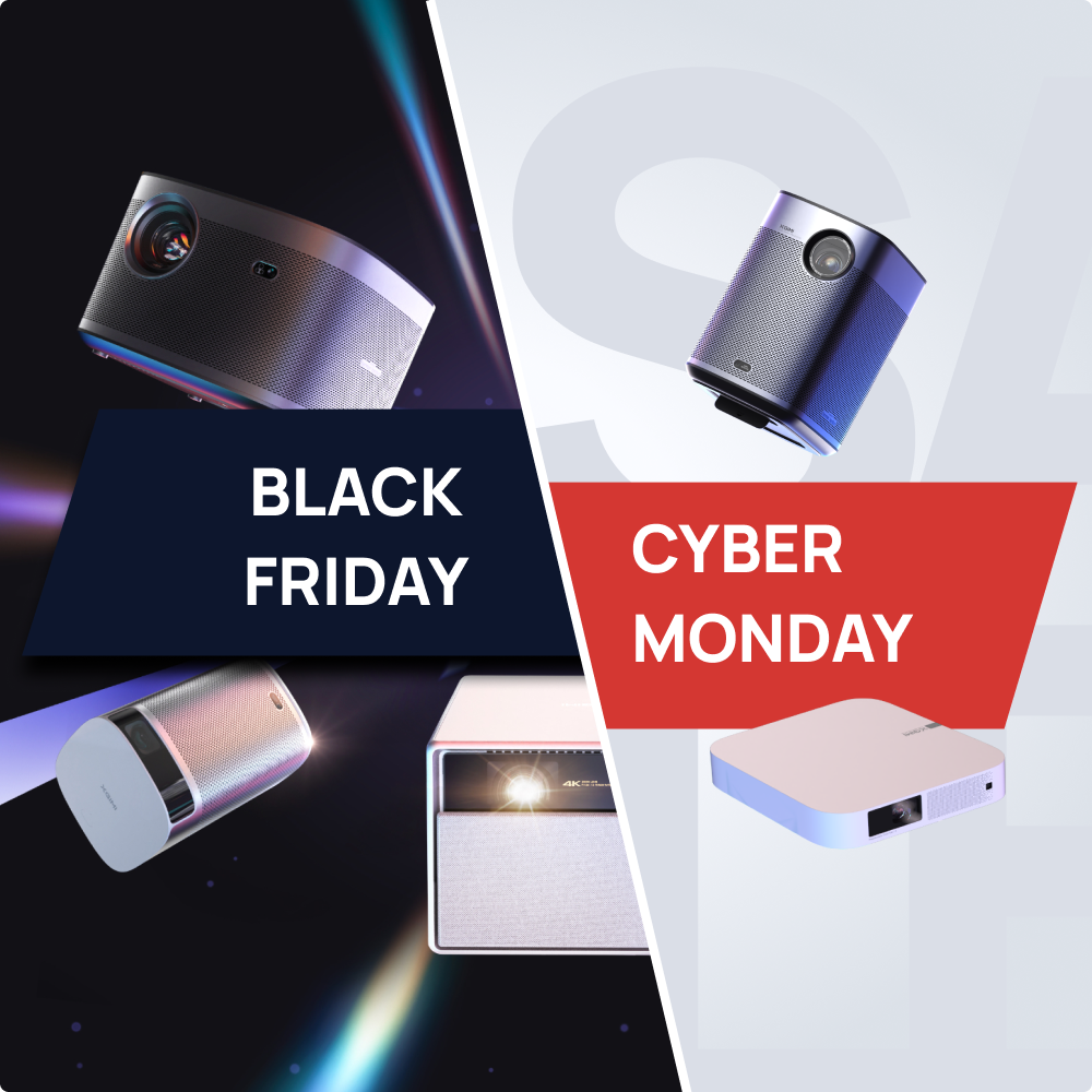 Offres sur les projecteurs XGIMI Black Friday et Cyber Monday