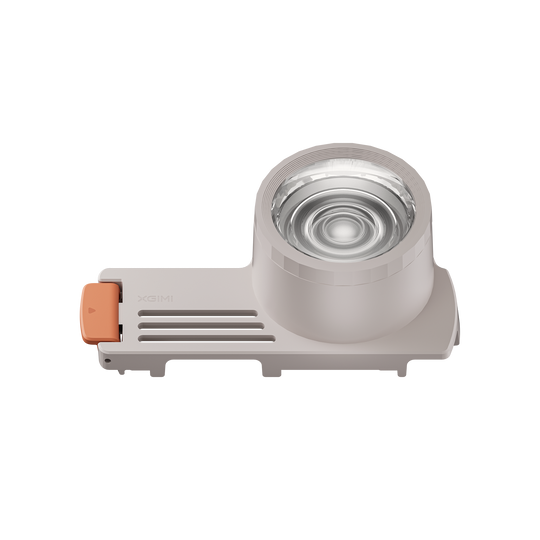 Filtre optique créatif XGIMI peut transformer le MoGo 3 Pro en un projecteur galaxie.