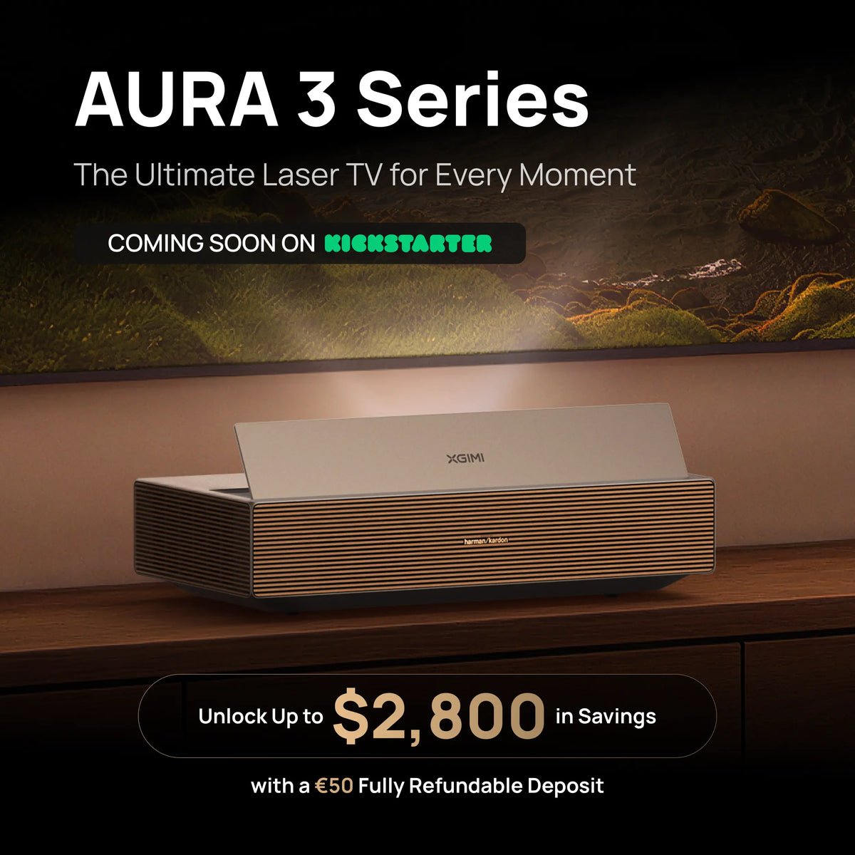 AURA 3 Series - Réservation avec acompte