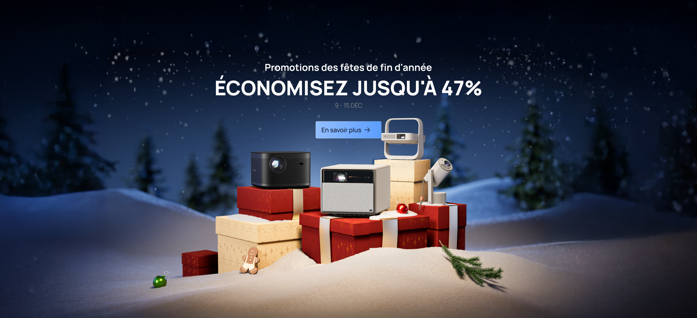 XGIMI Winter Holiday Sale 2024: Up to 47% OFF from Dec 9th to 15th