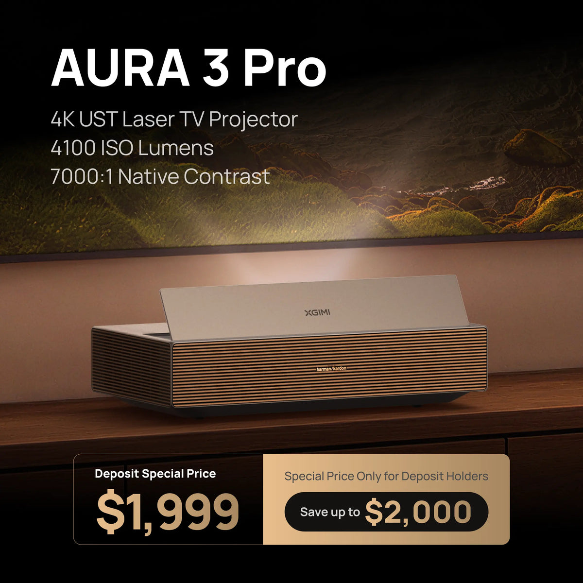 AURA 3 Series - Réservation avec acompte