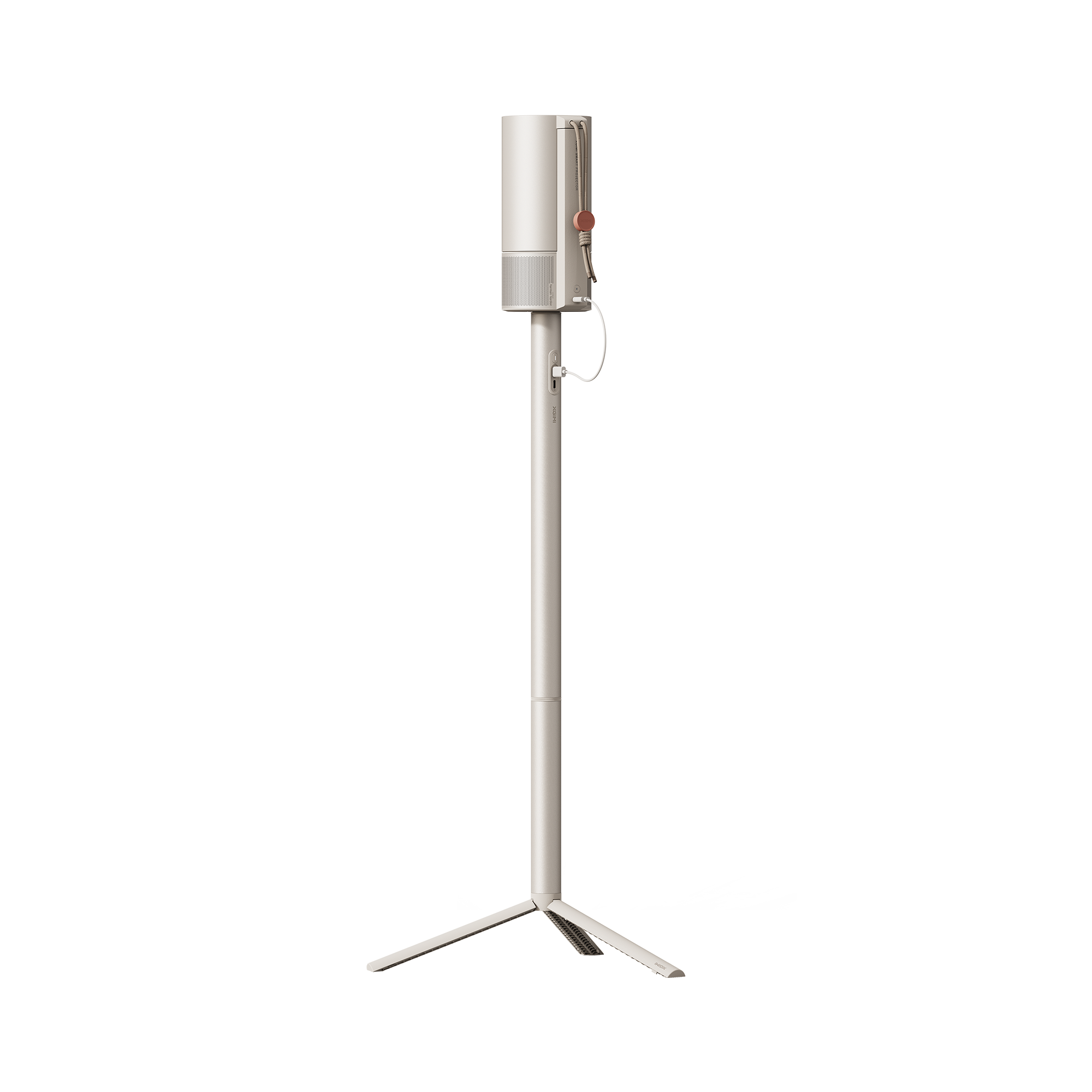 Support PowerBase XGIMI est spécialement conçu pour le projecteur portable MoGo 3 Pro. Ce dispositif est idéal pour être placé dans votre salon, salle de conférence, salle de classe, etc.