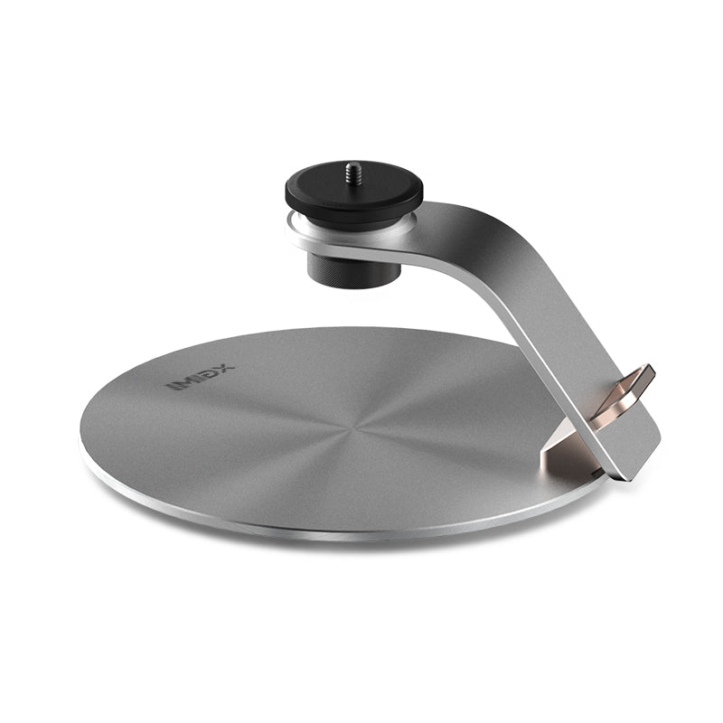 X-Desktop Stand Pro - avec base ronde et épaisse en alliage d'aluminium