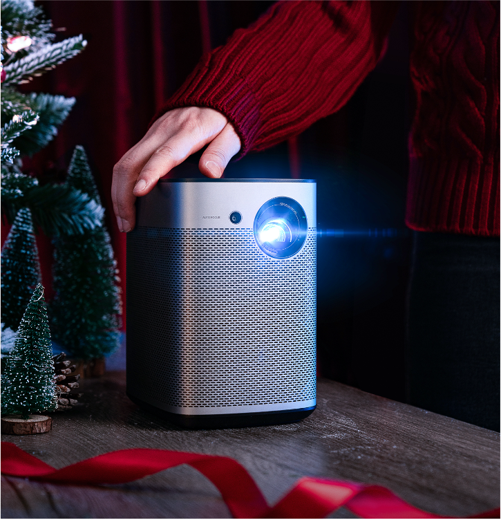 Projecteur portable intelligent Halo - Expérience de visionnage immersive