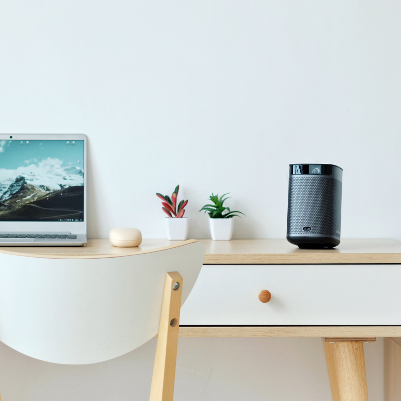 MoGo Pro+ - Mini projecteur Full HD 1080p - Petit et puissant